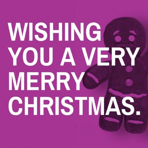 Wishing you a very Merry Christmas.