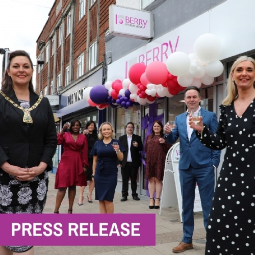 Mayor opens Berry’s West Wickham branch.