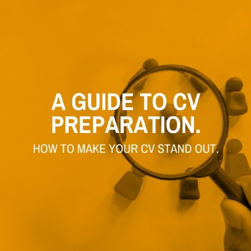 A guide to CV preparation.