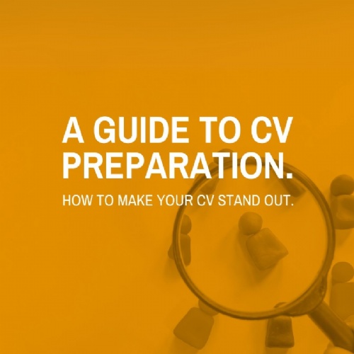 A guide to CV preparation.