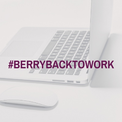 #BerryBackToWork.