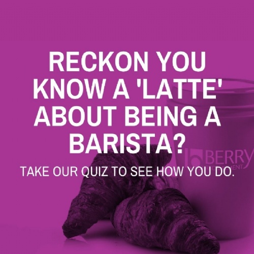 Reckon you know a 'latte' about being a barista?