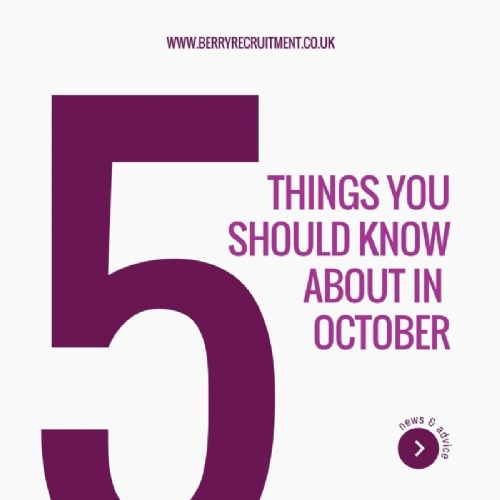 5 things you should know about in October