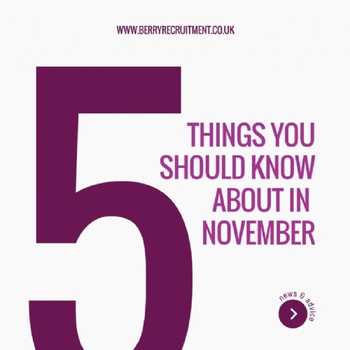 5 things you should know about in November
